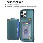 BF27 Custodia per telefono con porta carte di credito ad anello in metallo, For iPhone 12 Pro Max, For iPhone 11 Pro Max, For iPhone 11