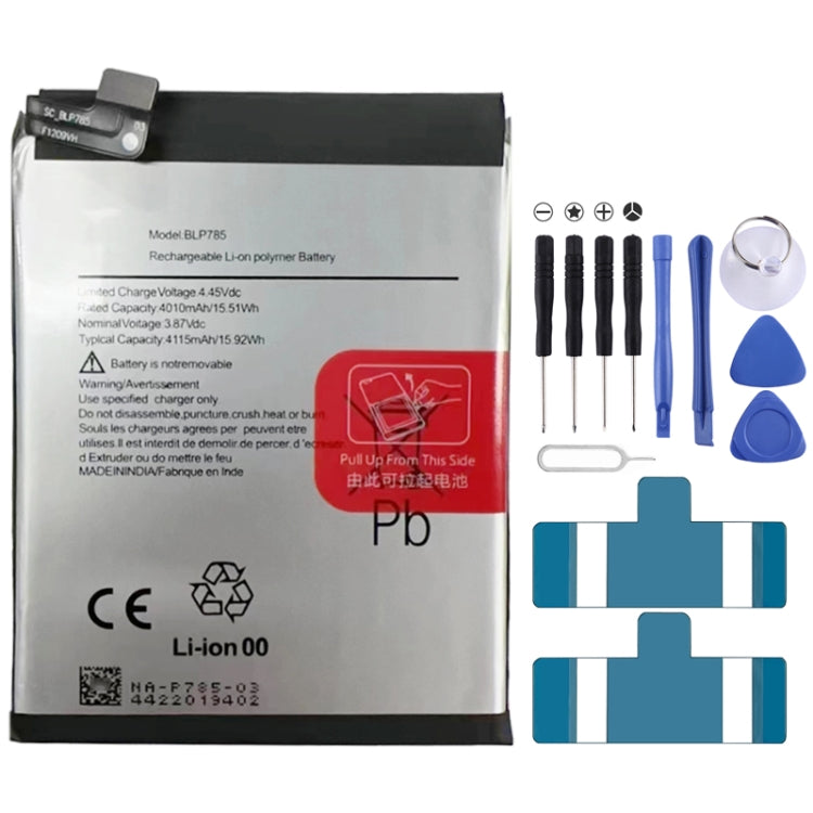 Sostituzione della batteria, BLP845, BLP861, BLP785