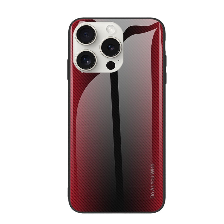 Custodia per cellulare in TPU con vetro sfumato, For iPhone 16 Pro Max, For iPhone 16 Pro, For iPhone 16 Plus, For iPhone 16