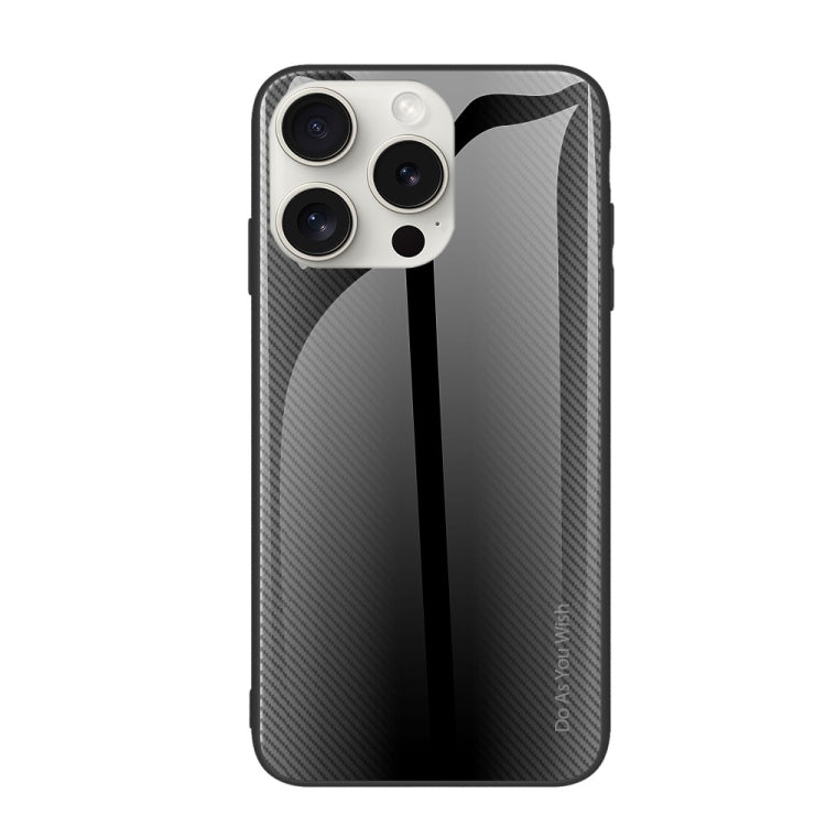 Custodia per cellulare in TPU con vetro sfumato, For iPhone 16 Pro Max, For iPhone 16 Pro, For iPhone 16 Plus, For iPhone 16