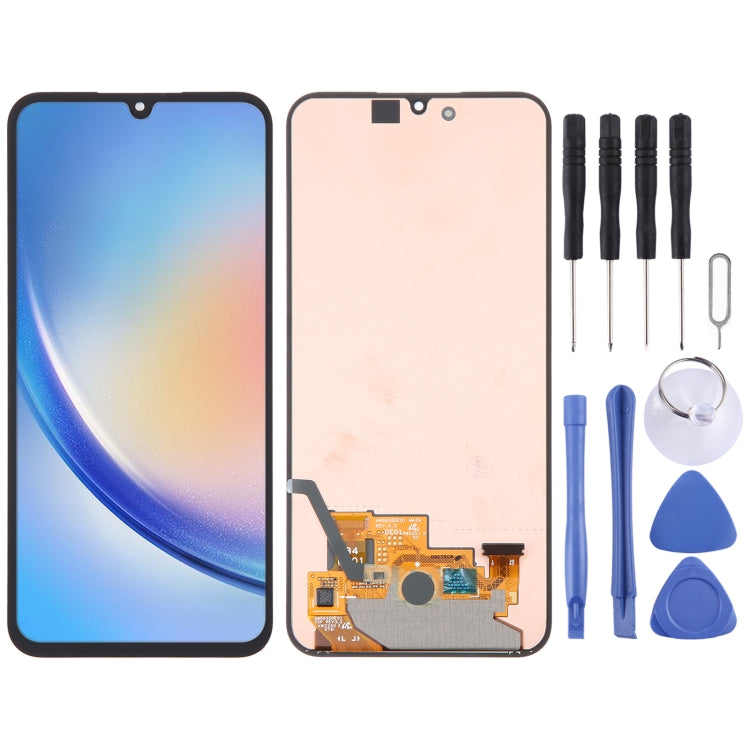 Schermo LCD originale con assemblaggio completo di digitalizzatore, For Samsung Galaxy M14 SM-M146B, For Samsung Galaxy A14 SM-A145F, For Samsung Galaxy A34 SM-A346B, For Samsung Galaxy A54 SM-A546B, For Samsung Galaxy S23 Ultra SM-S918B