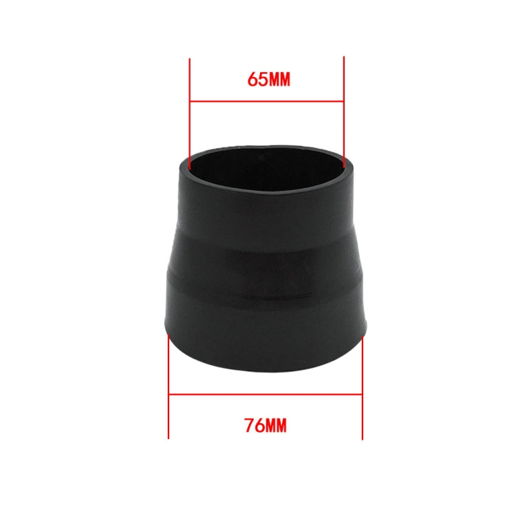 XH-UN081 Tubo del tubo del filtro dell'aria del sistema di aspirazione dell'aria per auto universale da 63 mm a 76 mm