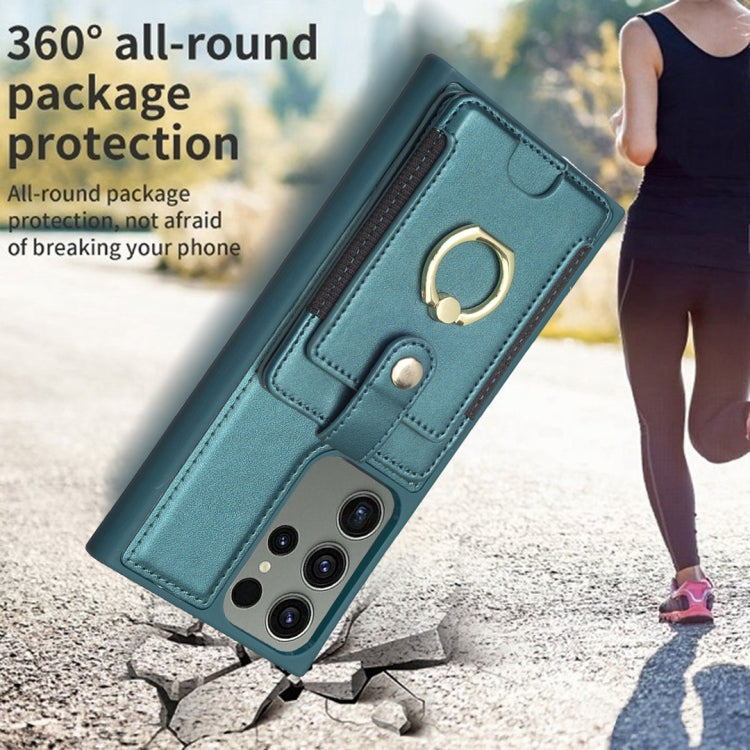 Custodia portafoglio con porta carte per Samsung Galaxy