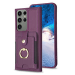 Custodia portafoglio con porta carte per Samsung Galaxy