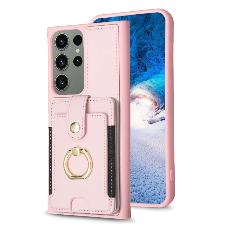 Custodia portafoglio con porta carte per Samsung Galaxy