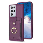 Custodia portafoglio Samsung Galaxy S21 Ultra 5G in TPU