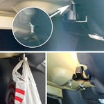 XH-6287 Car Trunk Organizer Bag Storage Gancio in lega di alluminio per Tesla Model 3 2018-2021