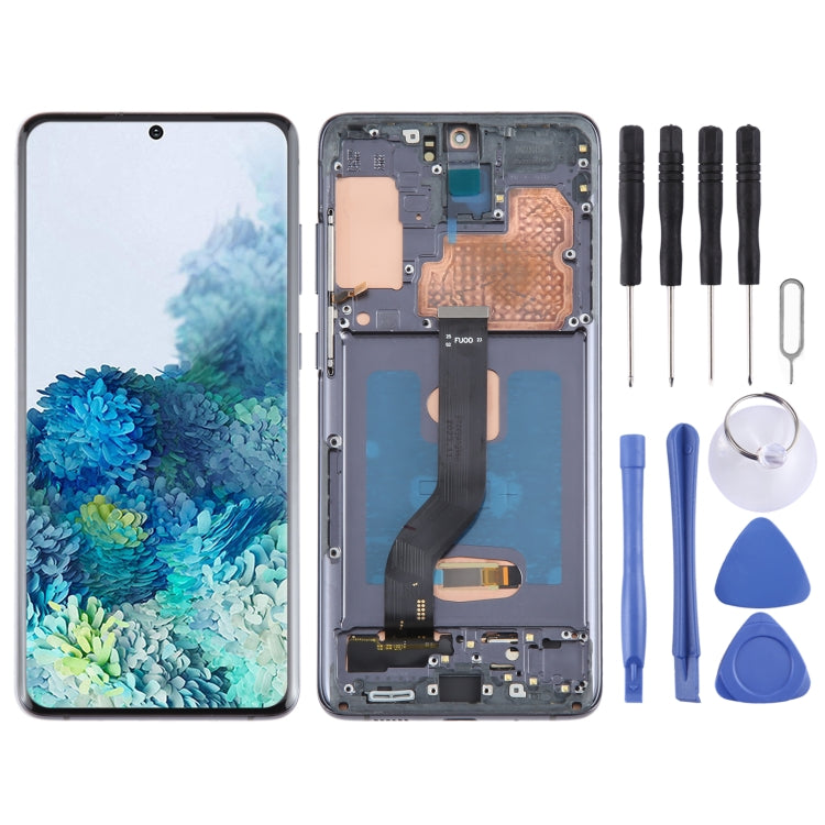 Schermo LCD OLED per assemblaggio completo di digitalizzatore con cornice, For Samsung Galaxy S23+ 5G SM-S916B, For Samsung Galaxy S22 Ultra 5G SM-S908B (EU Version), For Samsung Galaxy S21+ 5G SM-G996B, For Samsung Galaxy S20+ 4G/5G SM-G985/986       ...