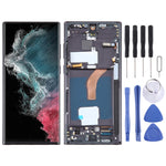 Schermo LCD OLED per assemblaggio completo di digitalizzatore con cornice, For Samsung Galaxy S23+ 5G SM-S916B, For Samsung Galaxy S22 Ultra 5G SM-S908B (EU Version), For Samsung Galaxy S21+ 5G SM-G996B, For Samsung Galaxy S20+ 4G/5G SM-G985/986       ...