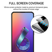 Pellicola in vetro temperato a schermo intero con colla completa, For ASUS Zenfone 6 ZS630KL, For Samsung Galaxy A01, For Samsung Galaxy A21s, For Samsung Galaxy A70, For Samsung Galaxy M01, For Xiaomi Redmi 9                                           ...