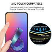 Pellicola in vetro temperato a schermo intero con colla completa, For ASUS Zenfone 6 ZS630KL, For Samsung Galaxy A01, For Samsung Galaxy A21s, For Samsung Galaxy A70, For Samsung Galaxy M01, For Xiaomi Redmi 9                                           ...