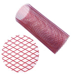 Paraurti con inserto griglia in lega di alluminio 100x33 cm