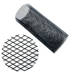 Paraurti con inserto griglia in lega di alluminio 100x33 cm