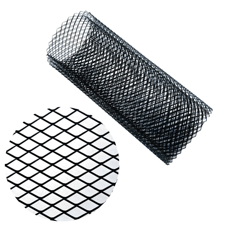Paraurti con inserto griglia in lega di alluminio 100x33 cm