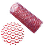 Paraurti con inserto griglia in lega di alluminio 100x33 cm