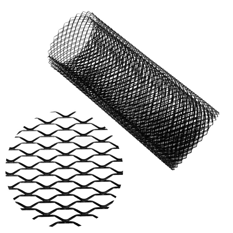 Paraurti con inserto griglia in lega di alluminio 100x33 cm