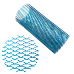 Paraurti con inserto griglia in lega di alluminio 100x33 cm