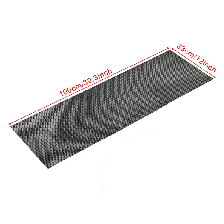 Paraurti con inserto griglia in lega di alluminio 100x33 cm