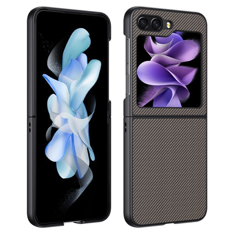 Custodia per telefono con stampa in fibra di carbonio ultrasottile, For Samsung Galaxy Z Flip5
