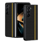 Custodia per telefono con stampa in fibra di carbonio ultrasottile, For Samsung Galaxy Z Flip7, For Samsung Galaxy Z Flip6, For Samsung Galaxy Z Fold6, For Samsung Galaxy Z Fold5