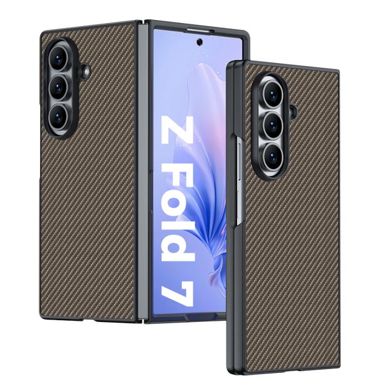 Custodia per telefono con stampa in fibra di carbonio ultrasottile, For Galaxy Z Fold8 5G, For Galaxy Z Fold8 Ultra 5G, For Galaxy Z Flip8 5G, For Samsung Galaxy Z Fold7