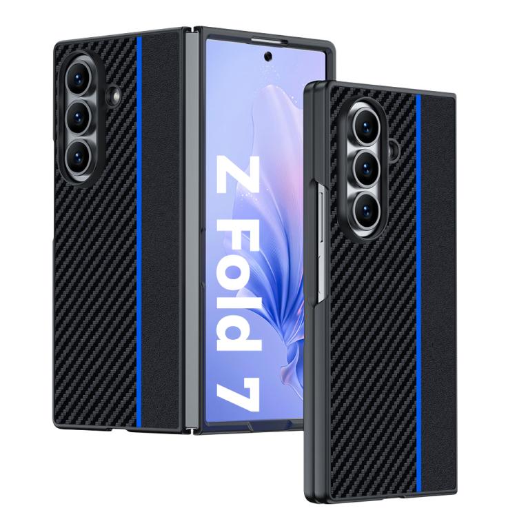Custodia per telefono con stampa in fibra di carbonio ultrasottile, For Galaxy Z Fold8 5G, For Galaxy Z Fold8 Ultra 5G, For Galaxy Z Flip8 5G, For Samsung Galaxy Z Fold7