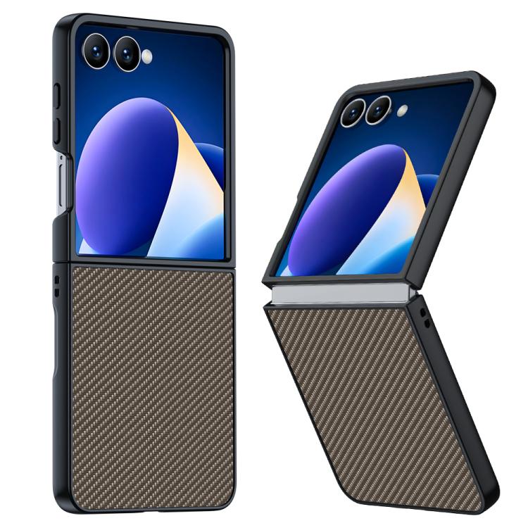 Custodia per telefono con stampa in fibra di carbonio ultrasottile, For Samsung Galaxy Z Flip7, For Samsung Galaxy Z Flip6, For Samsung Galaxy Z Fold6, For Samsung Galaxy Z Fold5