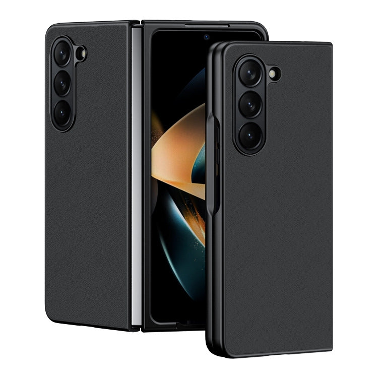 Custodia per telefono in pelle liscia ultrasottile, For Galaxy Z Fold8 5G, For Galaxy Z Fold8 Ultra 5G, For Galaxy Z Flip8 5G, For Samsung Galaxy Z Fold5, For Samsung Galaxy Z Flip5