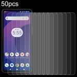50 pellicole in vetro temperato 0,26 mm 9H 2,5D, For Orbic Trophy 5G Verizon, For Orbic Fun+ 4G