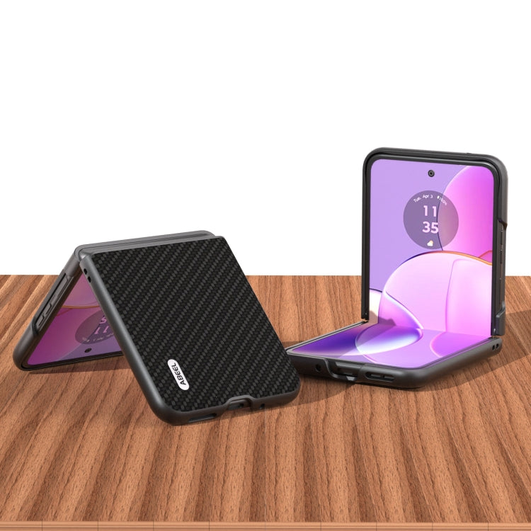 Custodia protettiva per telefono ABELL in fibra di carbonio, For Motorola Razr 40