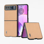 Custodia protettiva per telefono ABELL in fibra di carbonio, For Motorola Razr 40