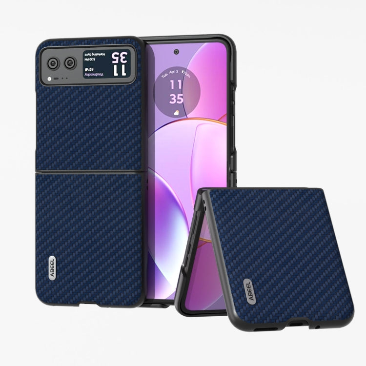 Custodia protettiva per telefono ABELL in fibra di carbonio, For Motorola Razr 40
