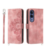 Custodia per telefono in pelle con portafoglio in rilievo con fiori al tatto, For vivo Y600 Pro 5G, For vivo Y21 5G 2026 / Y05 4G, For vivo V70 FE 5G, For vivo Y31d 4G