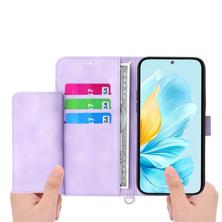 Custodia per telefono in pelle con portafoglio in rilievo con fiori al tatto, For vivo Y600 Pro 5G, For vivo Y21 5G 2026 / Y05 4G, For vivo V70 FE 5G, For vivo Y31d 4G