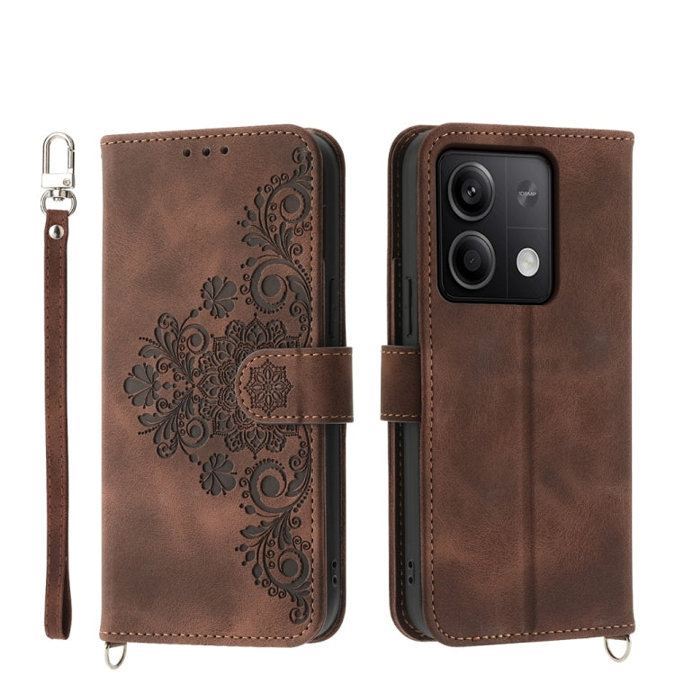 Custodia per telefono in pelle con portafoglio in rilievo con fiori al tatto, For Xiaomi 14 Ultra, For Xiaomi 14 Pro, For Xiaomi 14, For Xiaomi Redmi Note 13 5G