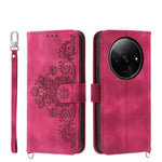 Custodia per telefono in pelle con portafoglio in rilievo con fiori al tatto, For Xiaomi Redmi A3, For Xiaomi Redmi Note 13 Pro 4G, For Xiaomi Redmi Note 13 4G, For Xiaomi Poco X6 Pro 5G