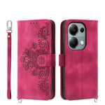 Custodia per telefono in pelle con portafoglio in rilievo con fiori al tatto, For Xiaomi Redmi A3, For Xiaomi Redmi Note 13 Pro 4G, For Xiaomi Redmi Note 13 4G, For Xiaomi Poco X6 Pro 5G