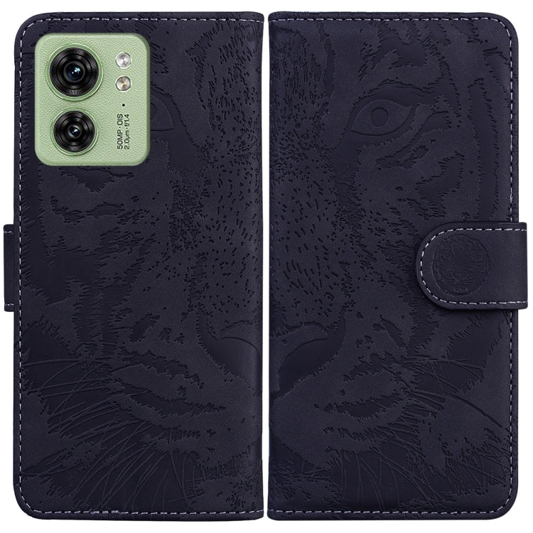 Custodia per telefono in pelle con motivo a tigre in rilievo, For Motorola Moto G14, For Motorola Edge 40, For Motorola Edge 40 Pro
