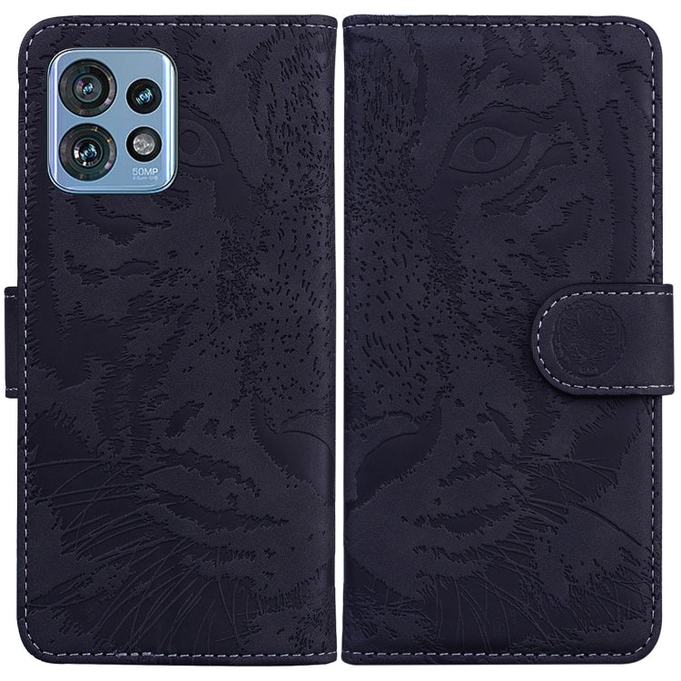 Custodia per telefono in pelle con motivo a tigre in rilievo, For Motorola Moto G14, For Motorola Edge 40, For Motorola Edge 40 Pro