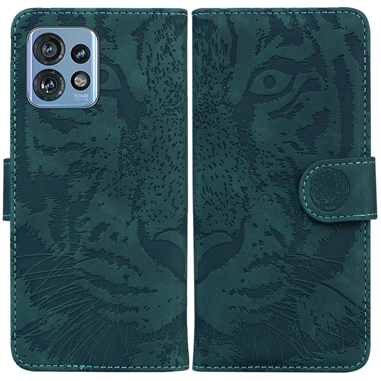 Custodia per telefono in pelle con motivo a tigre in rilievo, For Motorola Moto G14, For Motorola Edge 40, For Motorola Edge 40 Pro