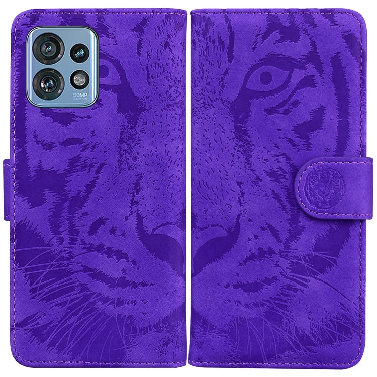 Custodia per telefono in pelle con motivo a tigre in rilievo, For Motorola Moto G14, For Motorola Edge 40, For Motorola Edge 40 Pro