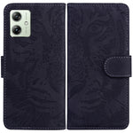 Custodia per telefono in pelle con motivo a tigre in rilievo, For Motorola Moto G Power 5G 2024, For Motorola Moto G84, For Motorola Moto G54, For Motorola Edge 40 Neo