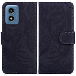 Custodia per telefono in pelle con motivo a tigre in rilievo, For Motorola Edge 50 Ultra, For Motorola Edge 50 Pro, For Motorola Edge 50 Fusion, For Motorola Moto G Play 4G 2024