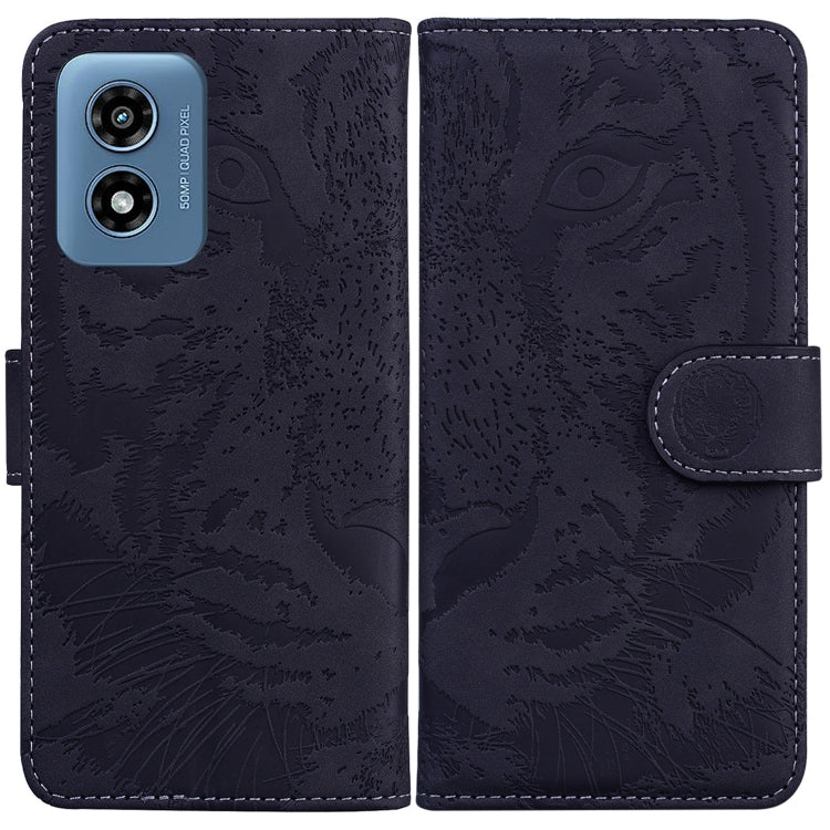 Custodia per telefono in pelle con motivo a tigre in rilievo, For Motorola Edge 50 Ultra, For Motorola Edge 50 Pro, For Motorola Edge 50 Fusion, For Motorola Moto G Play 4G 2024
