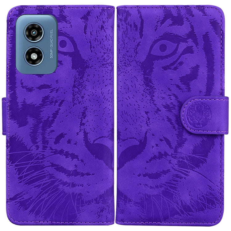 Custodia per telefono in pelle con motivo a tigre in rilievo, For Motorola Edge 50 Ultra, For Motorola Edge 50 Pro, For Motorola Edge 50 Fusion, For Motorola Moto G Play 4G 2024
