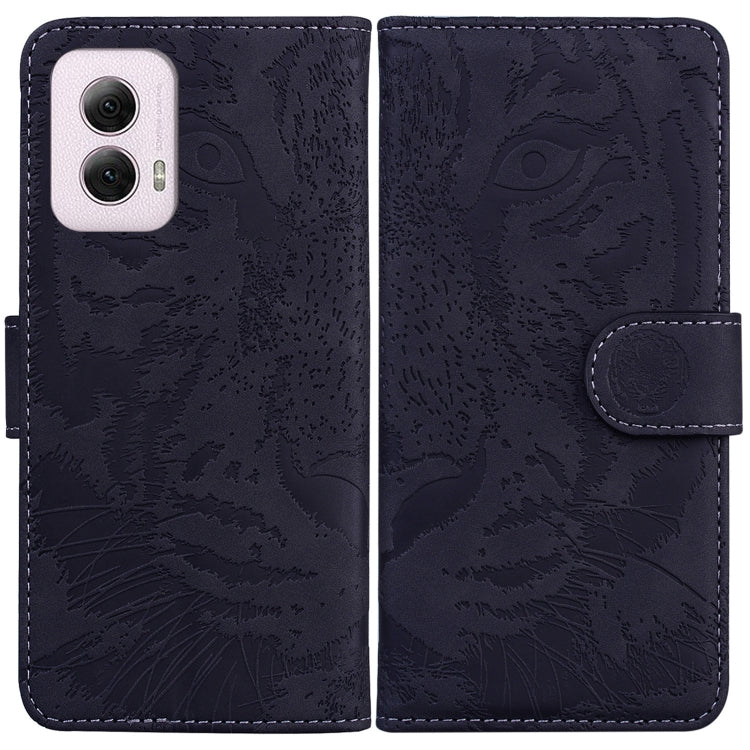 Custodia per telefono in pelle con motivo a tigre in rilievo, For Motorola Moto G Power 5G 2024, For Motorola Moto G84, For Motorola Moto G54, For Motorola Edge 40 Neo