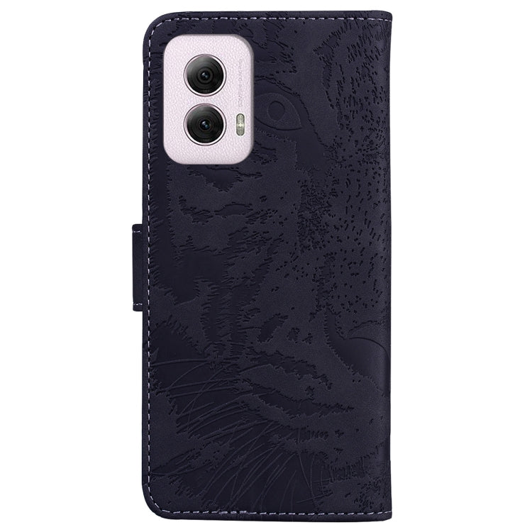 Custodia per telefono in pelle con motivo a tigre in rilievo, For Motorola Moto G Power 5G 2024, For Motorola Moto G84, For Motorola Moto G54, For Motorola Edge 40 Neo