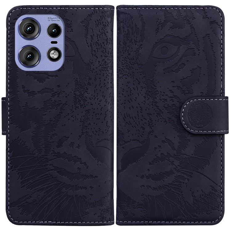 Custodia per telefono in pelle con motivo a tigre in rilievo, For Motorola Edge 50 Ultra, For Motorola Edge 50 Pro, For Motorola Edge 50 Fusion, For Motorola Moto G Play 4G 2024