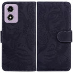 Custodia per telefono in pelle con motivo a tigre in rilievo, For Motorola Edge 50 Neo 5G Global, For Motorola Moto G04s / Moto E14, For Motorola Moto G85, For Motorola Edge 2024
