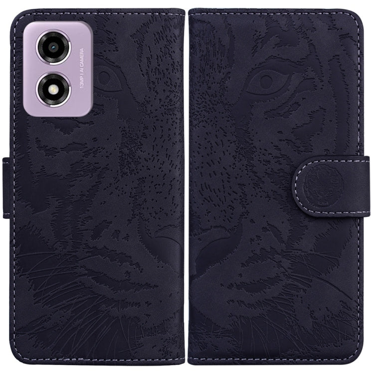 Custodia per telefono in pelle con motivo a tigre in rilievo, For Motorola Edge 50 Neo 5G Global, For Motorola Moto G04s / Moto E14, For Motorola Moto G85, For Motorola Edge 2024
